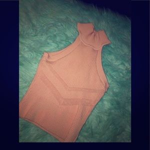 Very cute and tight belly shirt.